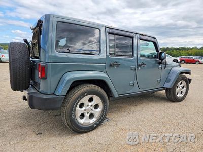 Trzecie zdjęcie samochodu z tyłu: 2015 JEEP WRANGLER UNLIMITED SAHARA VIN:1C4HJWEG5FL617443 - miniatura