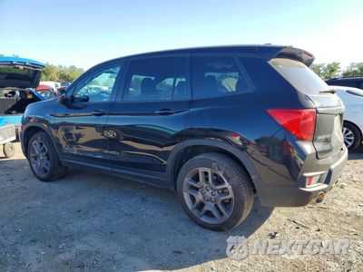 Drugie zdjęcie samochodu z przodu: 2022 HONDA PASSPORT EXL VIN:5FNYF8H53NB024642 - miniatura