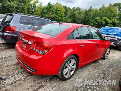Trzecie zdjęcie samochodu z tyłu: 2015 CHEVROLET CRUZE LTZ VIN:1G1PG5SB4F7138509 - miniatura