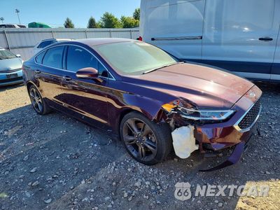 Czwarte zdjęcie samochodu z boku: 2017 FORD FUSION SPORT VIN:3FA6P0VP6HR346180 - miniatura