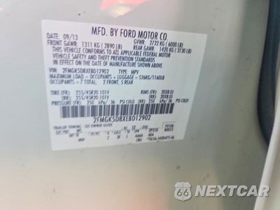 Zdjęcie 12 z 12 samochodu: 2014 FORD FLEX LIMITED VIN:2FMGK5D8XEBD12902 - miniatura