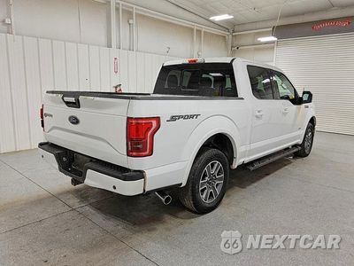 Trzecie zdjęcie samochodu z tyłu: 2017 FORD F150 SUPERCREW VIN:1FTEW1CG7HKE37559 - miniatura