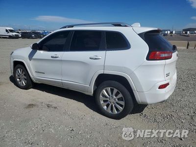 Drugie zdjęcie samochodu z przodu: 2017 JEEP CHEROKEE OVERLAND VIN:1C4PJMJS3HW659055 - miniatura