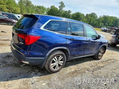 Trzecie zdjęcie samochodu z tyłu: 2016 HONDA PILOT EXL VIN:5FNYF6H54GB065496 - miniatura
