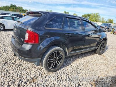 Trzecie zdjęcie samochodu z tyłu: 2014 FORD EDGE SEL VIN:2FMDK4JC9EBB31778 - miniatura