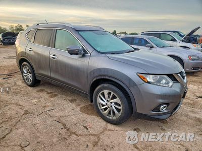 Czwarte zdjęcie samochodu z boku: 2014 NISSAN ROGUE SL VIN:5N1AT2MV7EC797152 - miniatura