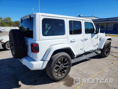 Trzecie zdjęcie samochodu z tyłu: 2023 JEEP WRANGLER SAHARA VIN:1C4HJXEG6PW500167 - miniatura