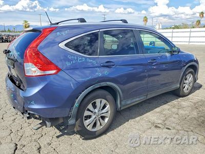 Trzecie zdjęcie samochodu z tyłu: 2012 HONDA CR-V EXL VIN:JHLRM3H72CC005804 - miniatura