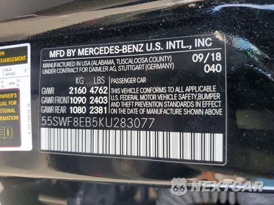 Zdjęcie 13 z 13 samochodu: 2019 MERCEDES-BENZ C 300 4MATIC VIN:55SWF8EB5KU283077 - miniatura