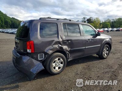 Trzecie zdjęcie samochodu z tyłu: 2012 HONDA PILOT LX VIN:5FNYF4H25CB005151 - miniatura