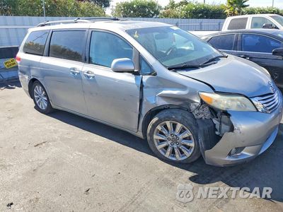 Czwarte zdjęcie samochodu z boku: 2011 TOYOTA SIENNA LIMITED 7-PASSENGER VIN:5TDYK3DC7BS131090 - miniatura