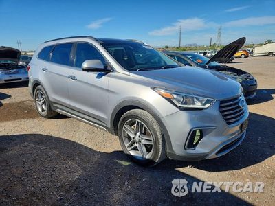 Czwarte zdjęcie samochodu z boku: 2017 HYUNDAI SANTA FE LIMITED ULTIMATE VIN:KM8SR4HF1HU210430 - miniatura