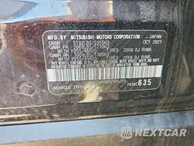 Zdjęcie 13 z 13 samochodu: 2022 MITSUBISHI OUTLANDER SEL VIN:JA4J3VA80NZ045255 - miniatura