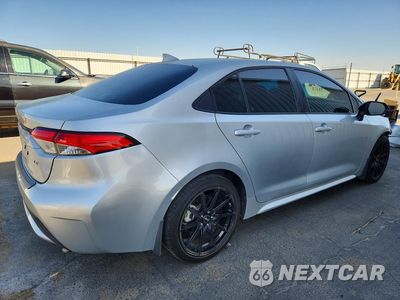 Trzecie zdjęcie samochodu z tyłu: 2021 TOYOTA COROLLA LE VIN:5YFEPMAE8MP167799 - miniatura