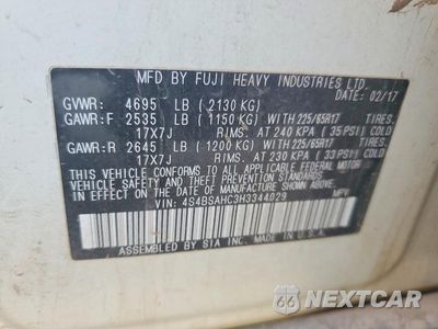Zdjęcie 12 z 12 samochodu: 2017 SUBARU OUTBACK 2.5I PREMIUM VIN:4S4BSAHC3H3344029 - miniatura