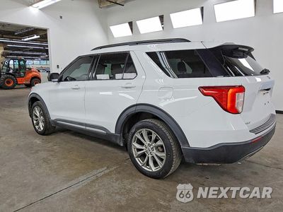 Drugie zdjęcie samochodu z przodu: 2020 FORD EXPLORER XLT VIN:1FMSK8DH5LGA13626 - miniatura