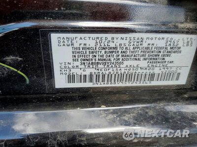Zdjęcie 13 z 13 samochodu: 2025 NISSAN SENTRA S VIN:3N1AB8BV9SY243565 - miniatura