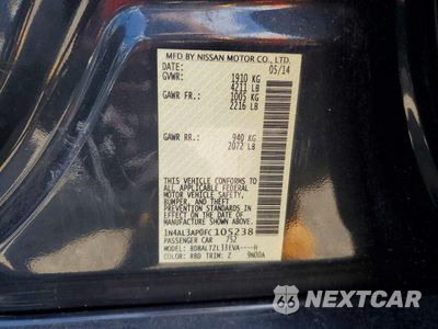 Zdjęcie 13 z 13 samochodu: 2015 NISSAN ALTIMA 2.5 SL VIN:1N4AL3AP0FC105238 - miniatura