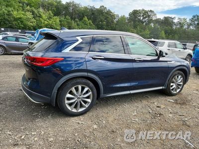 Trzecie zdjęcie samochodu z tyłu: 2019 INFINITI QX50 LUXE VIN:3PCAJ5M3XKF135509 - miniatura