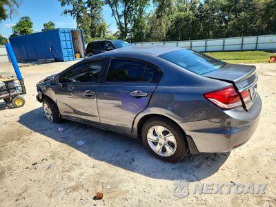 Drugie zdjęcie samochodu z przodu: 2013 HONDA CIVIC LX VIN:19XFB2F55DE063403 - miniatura