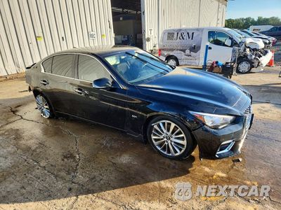 Czwarte zdjęcie samochodu z boku: 2020 INFINITI Q50 3.0T LUXE VIN:JN1EV7AR3LM255819 - miniatura