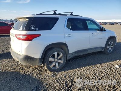 Trzecie zdjęcie samochodu z tyłu: 2019 CHEVROLET TRAVERSE LT VIN:1GNEVHKW5KJ228975 - miniatura