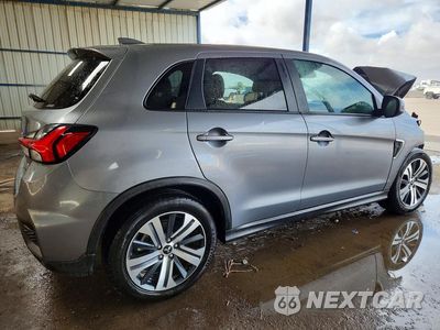 Trzecie zdjęcie samochodu z tyłu: 2024 MITSUBISHI OUTLANDER SPORT S/SE VIN:JA4ARUAU4RU017225 - miniatura