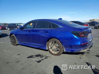 Drugie zdjęcie samochodu z przodu: 2019 HONDA ACCORD SPORT VIN:1HGCV1F34KA008462 - miniatura