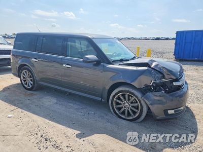 Czwarte zdjęcie samochodu z boku: 2017 FORD FLEX LIMITED VIN:2FMHK6D86HBA09453 - miniatura