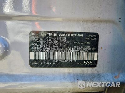 Zdjęcie 13 z 13 samochodu: 2022 MITSUBISHI ECLIPSE CROSS SE VIN:JA4ATWAA2NZ021371 - miniatura