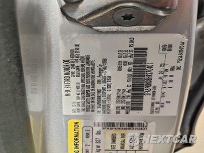Zdjęcie 12 z 12 samochodu: 2017 FORD FUSION SE VIN:3FA6P0HD8HR270401 - miniatura