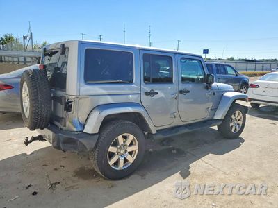 Trzecie zdjęcie samochodu z tyłu: 2017 JEEP WRANGLER UNLIMITED SAHARA VIN:1C4BJWEGXHL590166 - miniatura