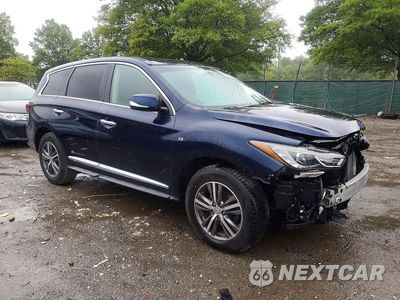 Czwarte zdjęcie samochodu z boku: 2018 INFINITI QX60 BASE VIN:5N1DL0MN8JC520022 - miniatura
