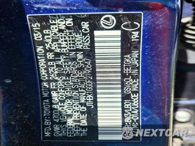 Zdjęcie 13 z 13 samochodu: 2015 LEXUS ES 350 VIN:JTHBK1GG0F2190647 - miniatura
