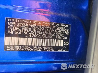 Zdjęcie 13 z 13 samochodu: 2020 LEXUS GS 350 F SPORT VIN:JTHEZ1CL0LA013108 - miniatura