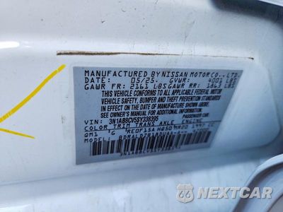 Zdjęcie 12 z 12 samochodu: 2025 NISSAN SENTRA SV VIN:3N1AB8CV5SY338395 - miniatura