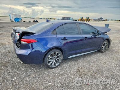 Trzecie zdjęcie samochodu z tyłu: 2022 TOYOTA COROLLA SE VIN:5YFS4MCE7NP116093 - miniatura