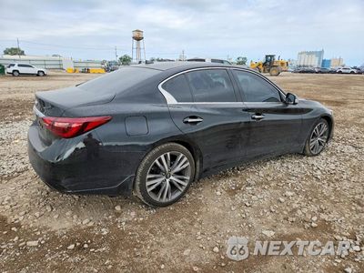 Trzecie zdjęcie samochodu z tyłu: 2021 INFINITI Q50 SENSORY VIN:JN1EV7CR5MM752787 - miniatura