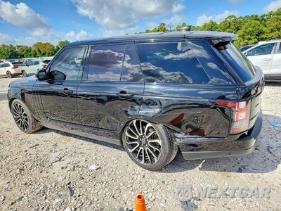 Drugie zdjęcie samochodu z przodu: 2017 LAND ROVER RANGE ROVER SUPERCHARGED VIN:SALGS2FE7HA363269 - miniatura