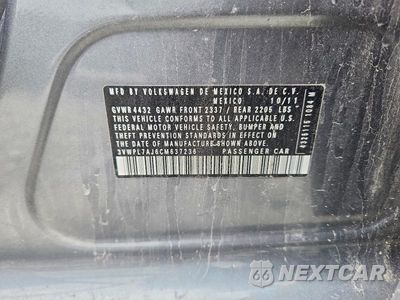Zdjęcie 12 z 12 samochodu: 2012 VOLKSWAGEN JETTA TDI VIN:3VWPL7AJ6CM637236 - miniatura