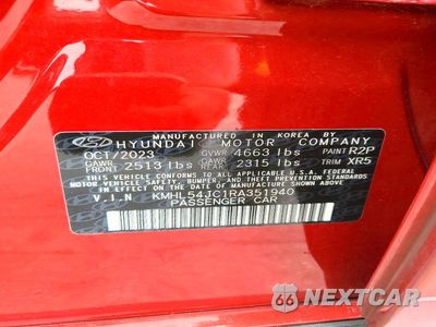 Zdjęcie 13 z 13 samochodu: 2024 HYUNDAI SONATA N LINE VIN:KMHL54JC1RA351940 - miniatura