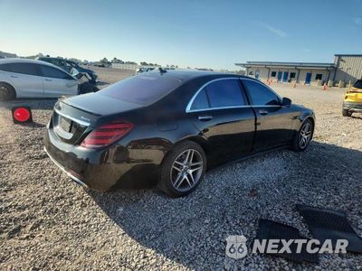 Trzecie zdjęcie samochodu z tyłu: 2019 MERCEDES-BENZ S 560 4MATIC VIN:WDDUG8GB4KA437182 - miniatura
