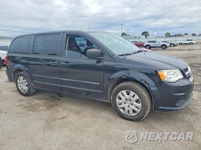 Czwarte zdjęcie samochodu z boku: 2014 DODGE GRAND CARAVAN SE VIN:2C4RDGBG6ER186932 - miniatura