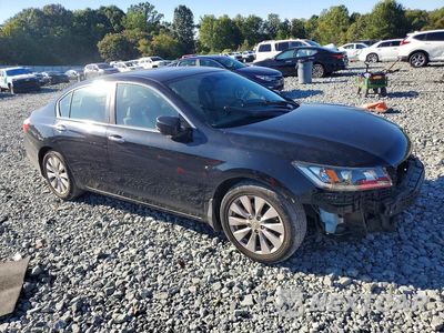 Czwarte zdjęcie samochodu z boku: 2014 HONDA ACCORD EXL VIN:1HGCR2F82EA151064 - miniatura