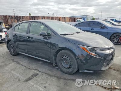 Czwarte zdjęcie samochodu z boku: 2021 TOYOTA COROLLA LE VIN:JTDEPMAE0MJ169261 - miniatura