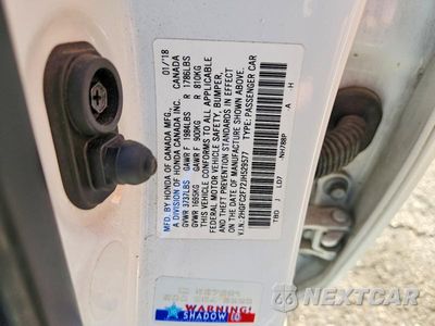 Zdjęcie 13 z 13 samochodu: 2018 HONDA CIVIC EX VIN:2HGFC2F72JH529577 - miniatura