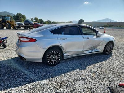 Trzecie zdjęcie samochodu z tyłu: 2016 FORD FUSION TITANIUM VIN:3FA6P0K96GR151636 - miniatura