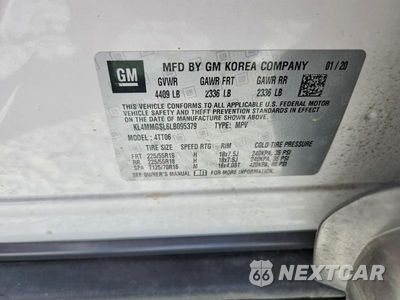 Zdjęcie 13 z 13 samochodu: 2020 BUICK ENCORE GX ESSENCE VIN:KL4MMGSL6LB095379 - miniatura