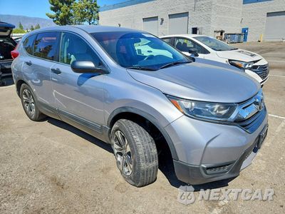 Czwarte zdjęcie samochodu z boku: 2019 HONDA CR-V LX VIN:2HKRW5H39KH415146 - miniatura