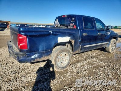 Trzecie zdjęcie samochodu z tyłu: 2007 DODGE DAKOTA QUAD SLT VIN:1D7HW48P07S141682 - miniatura